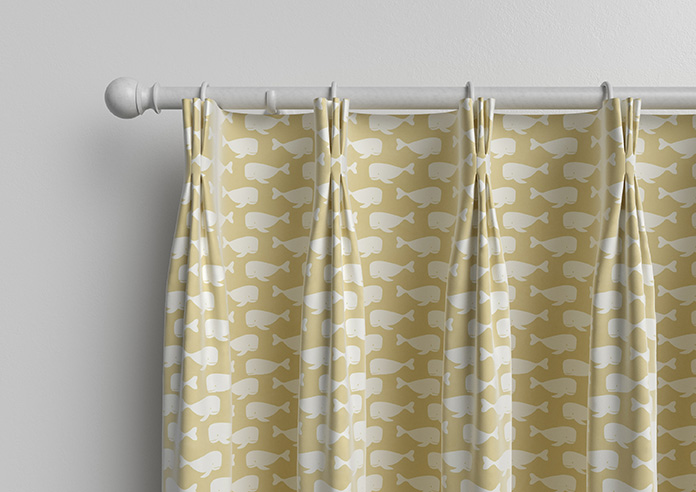 Whaling Around, Amber - Made to Measure Curtains - Image 11